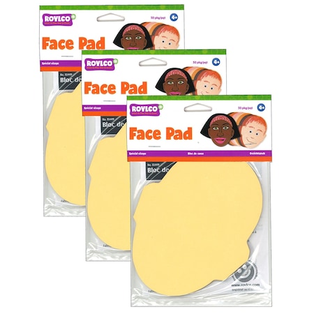 Roylco Face Pad, PK150 R51449